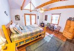 Main Level Master Suite Features Access To Covered Deck Overlooking The Toccoa River